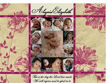 Tablet Screenshot of alegriaelizabeth.blogspot.com