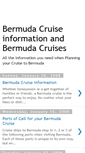 Mobile Screenshot of bermuda-cruise-information.blogspot.com