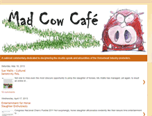 Tablet Screenshot of madcowcafe.blogspot.com