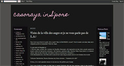 Desktop Screenshot of casoraya.blogspot.com