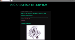 Desktop Screenshot of nick-watson-interview.blogspot.com