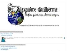 Tablet Screenshot of ministerioalexandreguilherme.blogspot.com