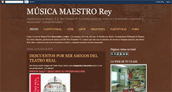 Desktop Screenshot of musicamaestrorey.blogspot.com