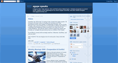 Desktop Screenshot of agapespeaks.blogspot.com