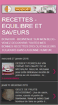 Mobile Screenshot of mespetitesrecettessavoureuses.blogspot.com