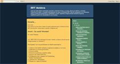 Desktop Screenshot of moldovairff.blogspot.com