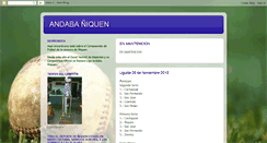 Desktop Screenshot of canalvecinaldeportes.blogspot.com
