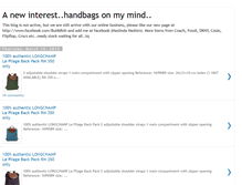 Tablet Screenshot of handbagsonmymind.blogspot.com