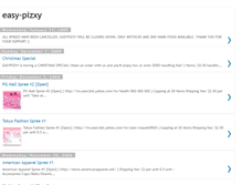 Tablet Screenshot of easy-pizxy.blogspot.com