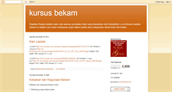 Desktop Screenshot of kursusbekam.blogspot.com