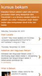 Mobile Screenshot of kursusbekam.blogspot.com
