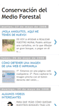 Mobile Screenshot of conservacionforestal.blogspot.com
