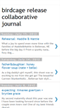 Mobile Screenshot of birdcagerelease.blogspot.com