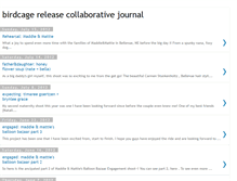 Tablet Screenshot of birdcagerelease.blogspot.com