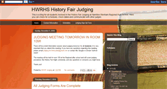 Desktop Screenshot of hwrhshistoryfairjudging.blogspot.com
