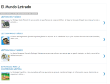 Tablet Screenshot of caminoalasletras.blogspot.com