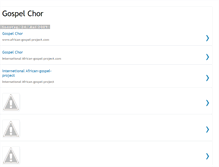Tablet Screenshot of african-gospect-project.blogspot.com