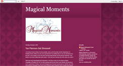 Desktop Screenshot of magicalmomenteventscalgary.blogspot.com