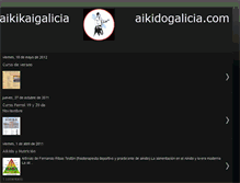 Tablet Screenshot of aikikaigalicia.blogspot.com