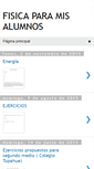 Mobile Screenshot of fisicaparamisalumnos.blogspot.com