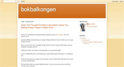 Desktop Screenshot of bokbalkongen.blogspot.com