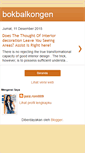 Mobile Screenshot of bokbalkongen.blogspot.com