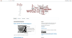 Desktop Screenshot of pellepedagog.blogspot.com