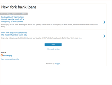 Tablet Screenshot of bank-loans-newyork.blogspot.com