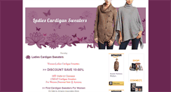 Desktop Screenshot of ladiescardigansweaters.blogspot.com