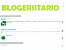 Tablet Screenshot of blogersitario.blogspot.com