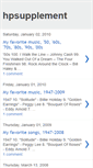 Mobile Screenshot of hpsupplement.blogspot.com
