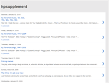 Tablet Screenshot of hpsupplement.blogspot.com