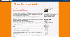 Desktop Screenshot of mozambicosenzanutella.blogspot.com