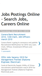 Mobile Screenshot of jobspostings.blogspot.com