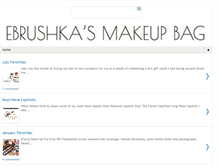 Tablet Screenshot of ebruskasmakeupbag.blogspot.com