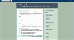 Desktop Screenshot of palabrapalabra.blogspot.com