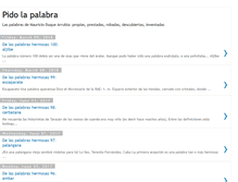 Tablet Screenshot of palabrapalabra.blogspot.com