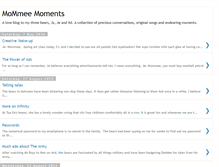 Tablet Screenshot of mommeemoments.blogspot.com
