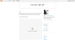 Desktop Screenshot of colormekp.blogspot.com