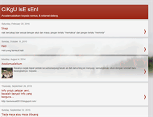 Tablet Screenshot of cikguise08.blogspot.com