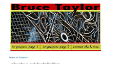 Desktop Screenshot of brucetaylorsculpture.blogspot.com