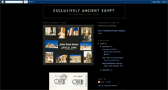 Desktop Screenshot of exclusivelyancientegypt.blogspot.com