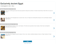 Tablet Screenshot of exclusivelyancientegypt.blogspot.com