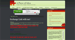 Desktop Screenshot of 1puzzlepiece.blogspot.com
