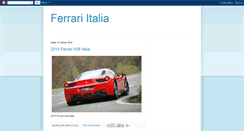 Desktop Screenshot of ferrari-italia-pic.blogspot.com