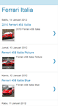 Mobile Screenshot of ferrari-italia-pic.blogspot.com