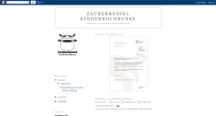 Desktop Screenshot of kinderkochkurse-zauberkessel.blogspot.com
