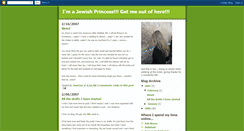 Desktop Screenshot of jewcess.blogspot.com