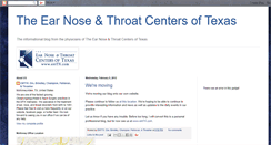 Desktop Screenshot of enttx.blogspot.com