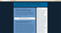 Desktop Screenshot of concursados-nao-chamados.blogspot.com